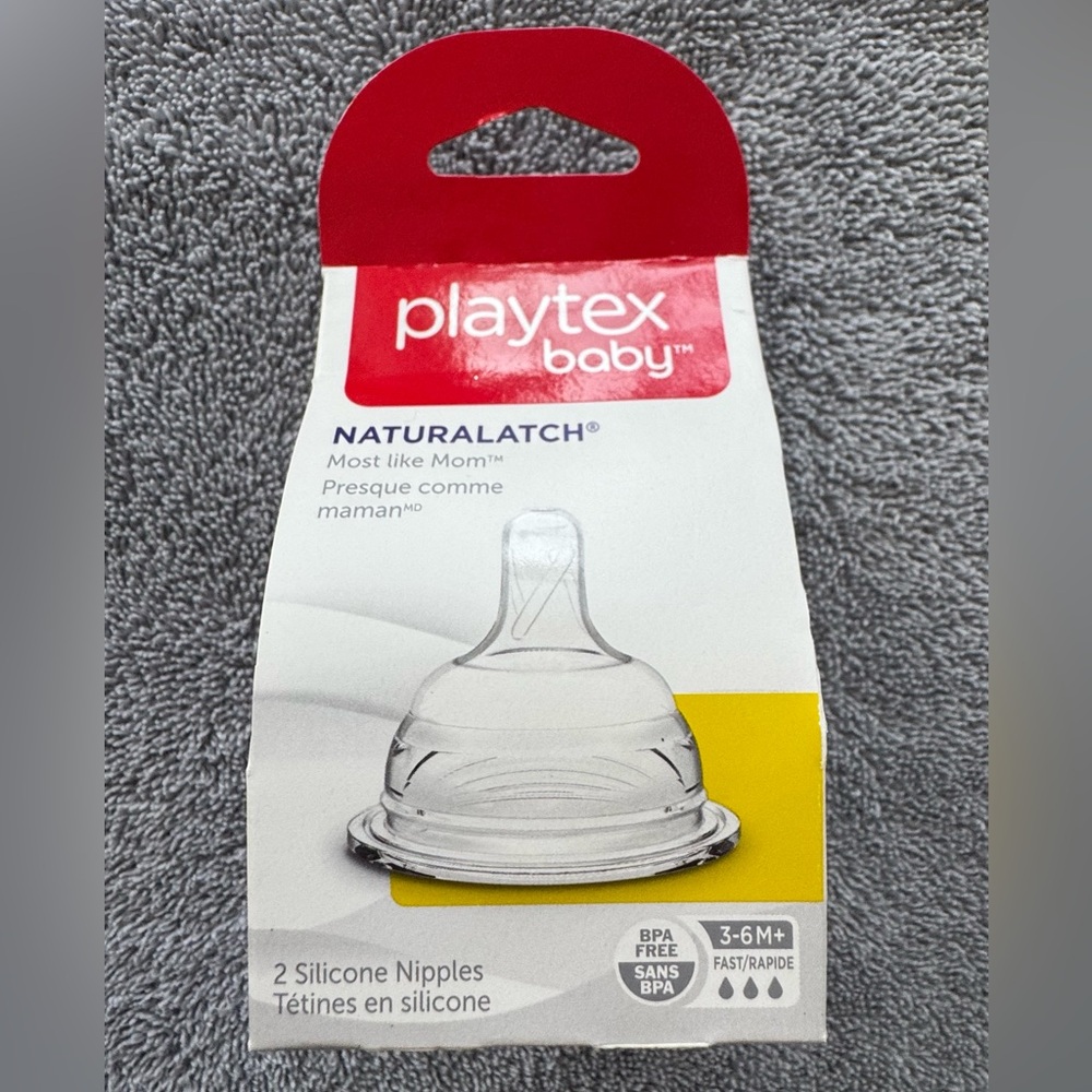 Playtex baby Naturalatch (2) silicone nipples